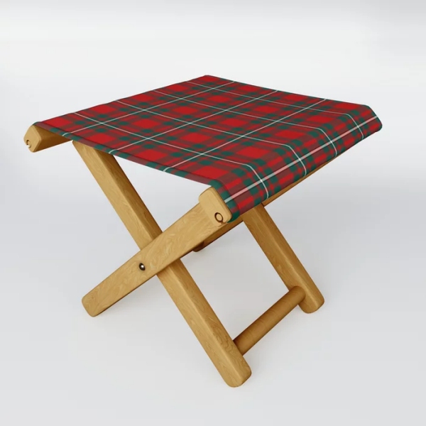 MacGregor tartan folding stool