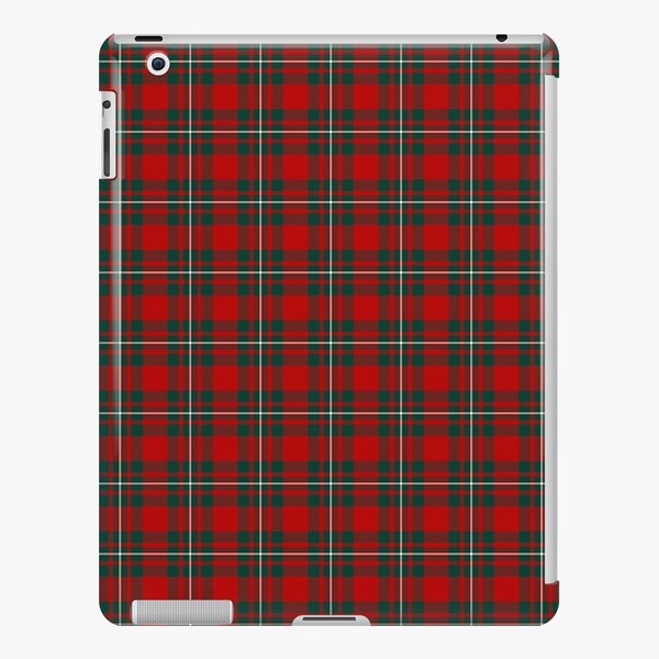 Clan MacGregor Tartan iPad Case