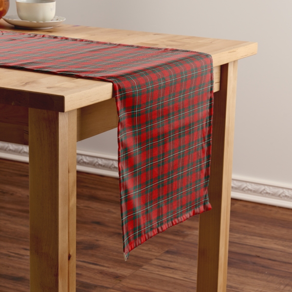 MacGregor tartan table runner