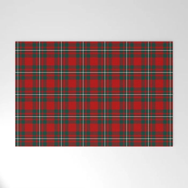 MacGregor tartan welcome mat