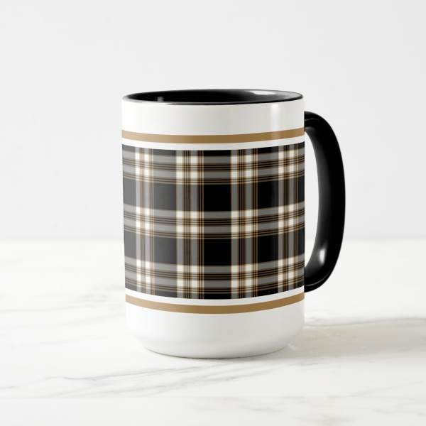 MacGuinness tartan coffee mug