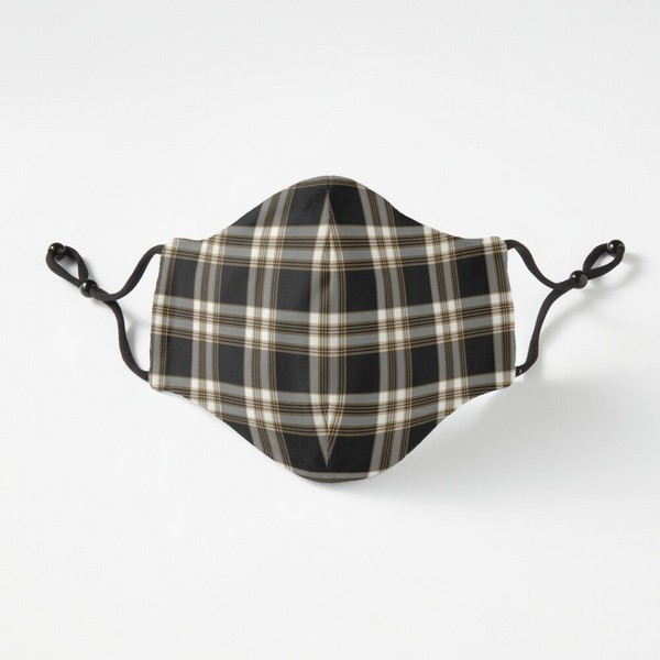 MacGuinness tartan fitted face mask