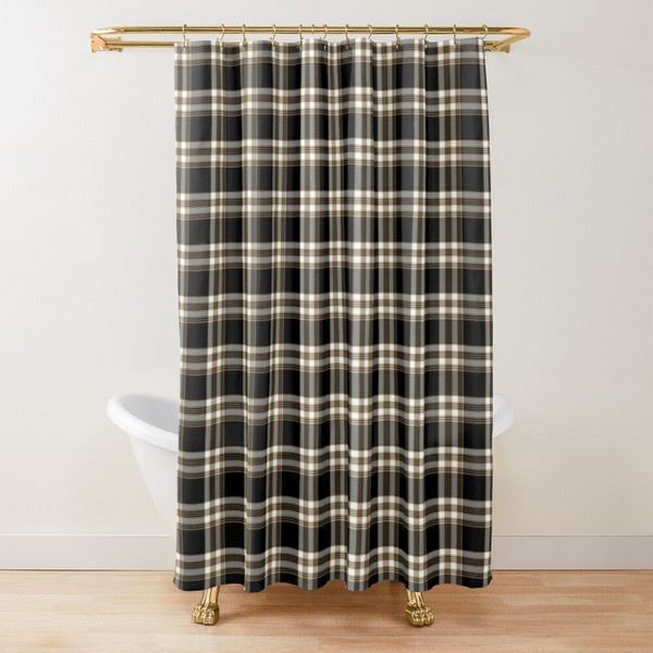 MacGuinness tartan shower curtain