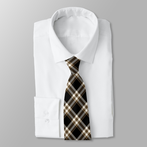 MacGuinness tartan necktie