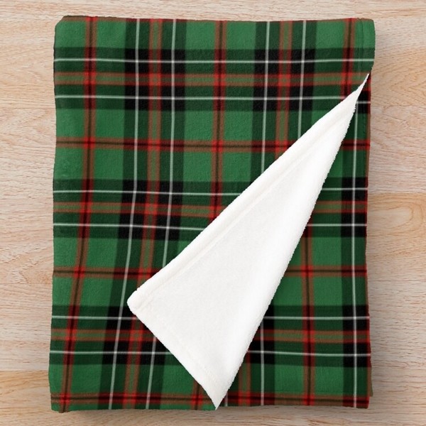 MacHardy tartan fleece throw blanket