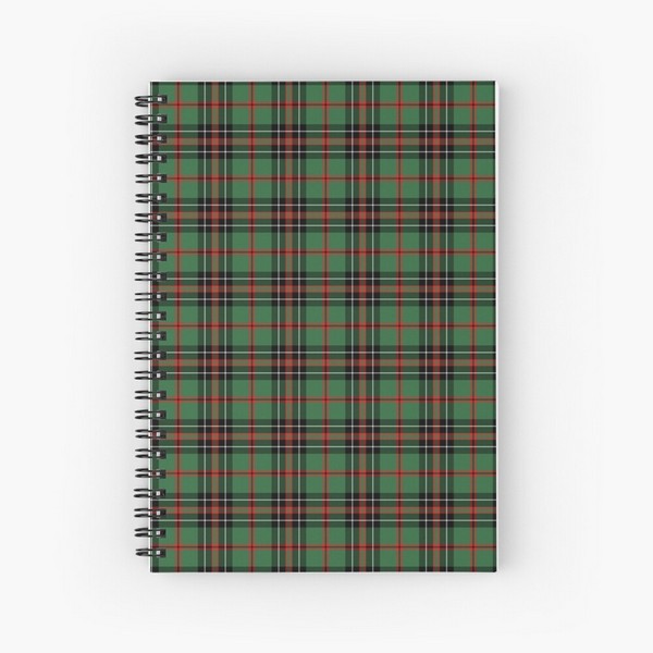 MacHardy tartan spiral notebook