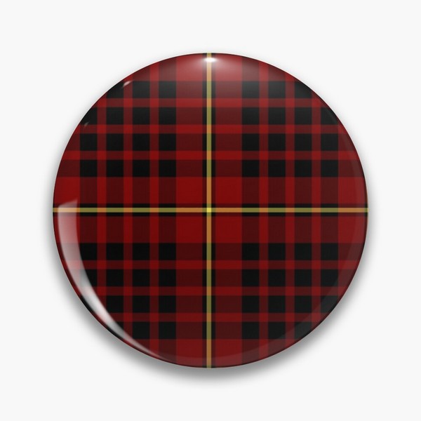 MacIan tartan pinback button