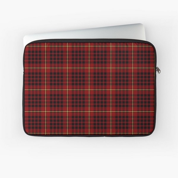 MacIan tartan laptop sleeve