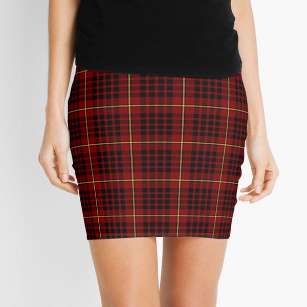 MacIan tartan mini skirt