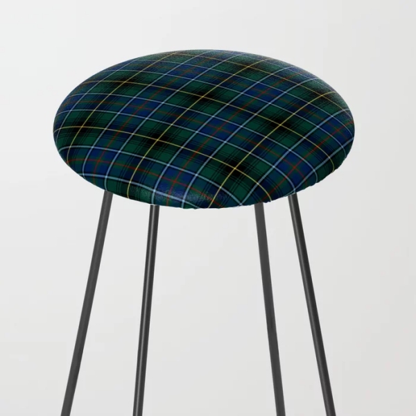 MacInnes tartan counter stool
