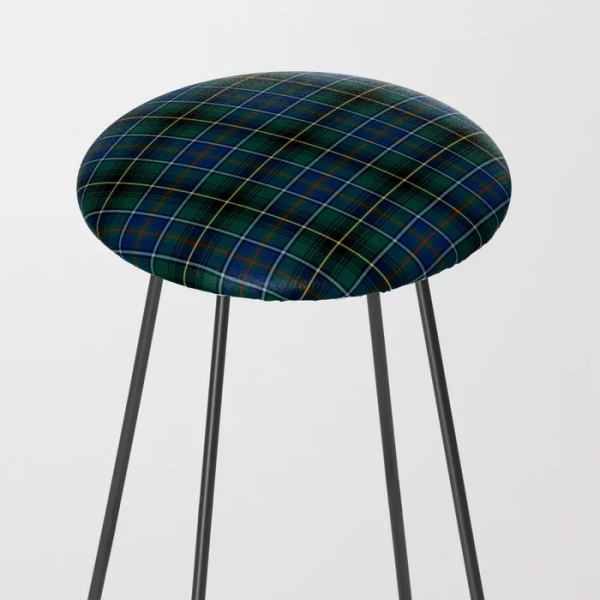 Clan MacInnes Tartan Counter Stool
