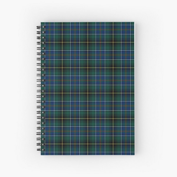 MacInnes tartan spiral notebook
