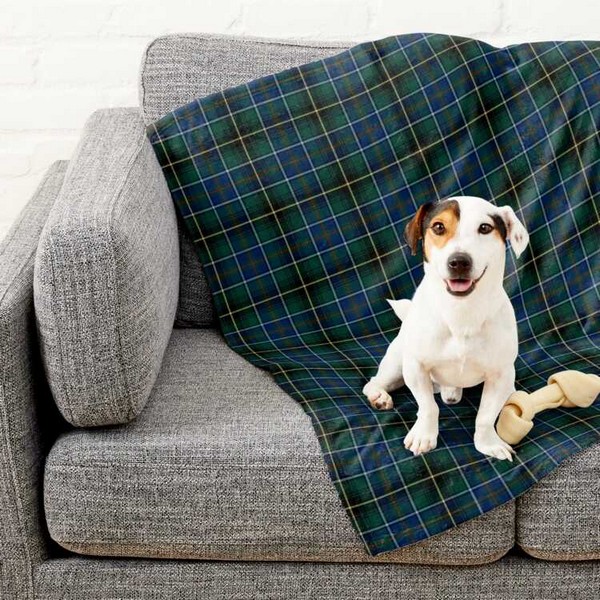 MacInnes tartan pet blanket