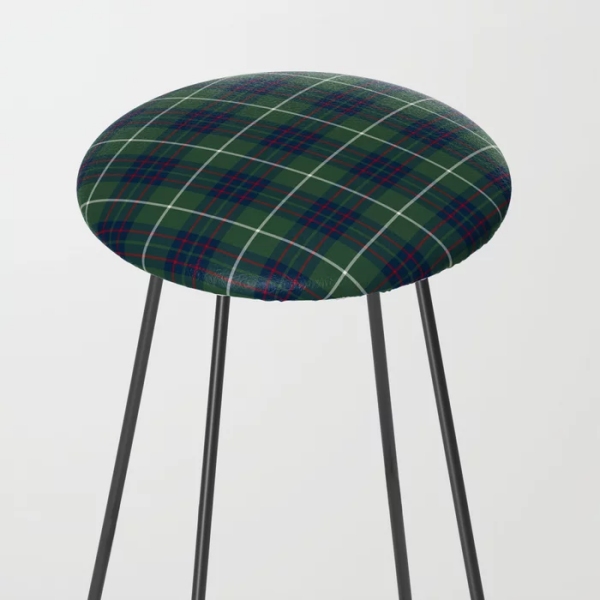 MacIntyre tartan counter stool