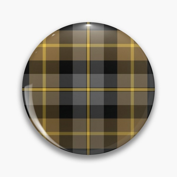 MacIsaac tartan pinback button