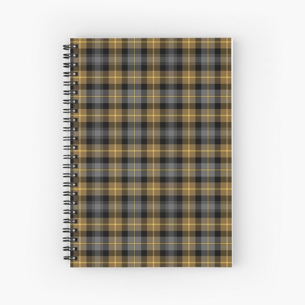 MacIsaac tartan spiral notebook