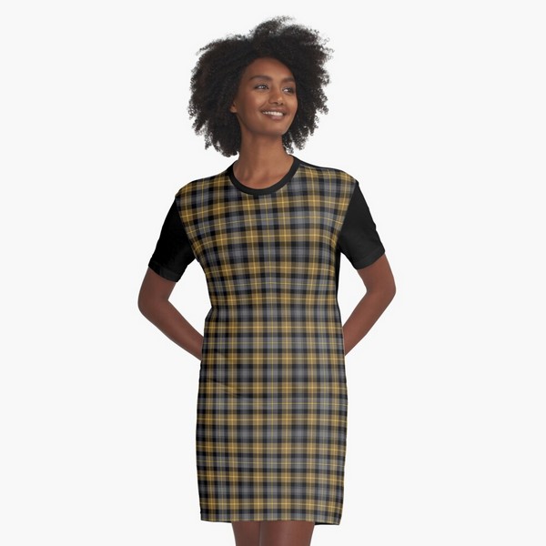 MacIsaac tartan tee shirt dress