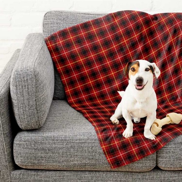 Clan MacIver Tartan Pet Blanket