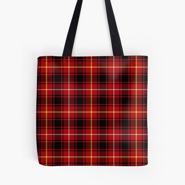 Clan MacIver Tartan Tote Bag