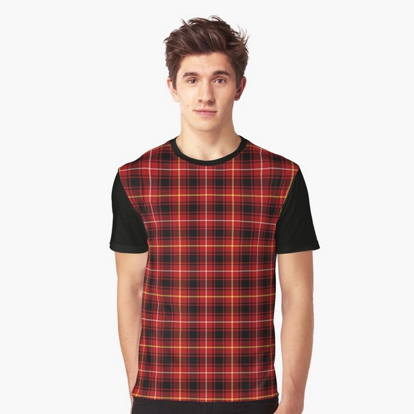 MacIver tartan tee shirt