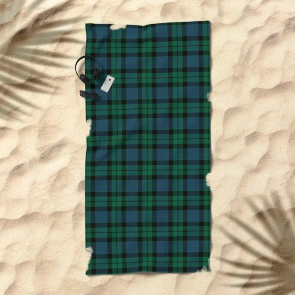 MacKay tartan beach towel