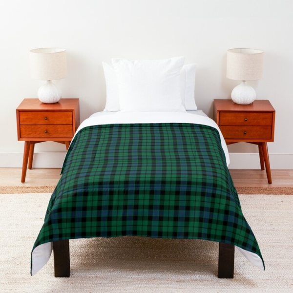 MacKay tartan comforter