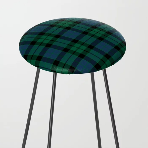 MacKay tartan counter stool