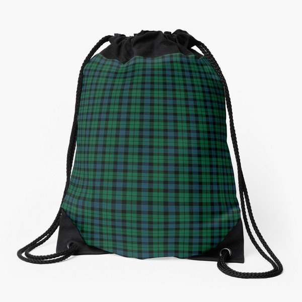 MacKay tartan drawstring bag