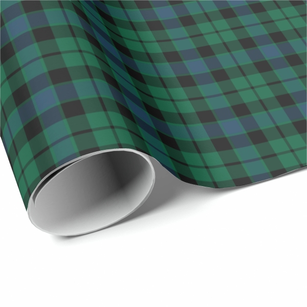 MacKay tartan wrapping paper