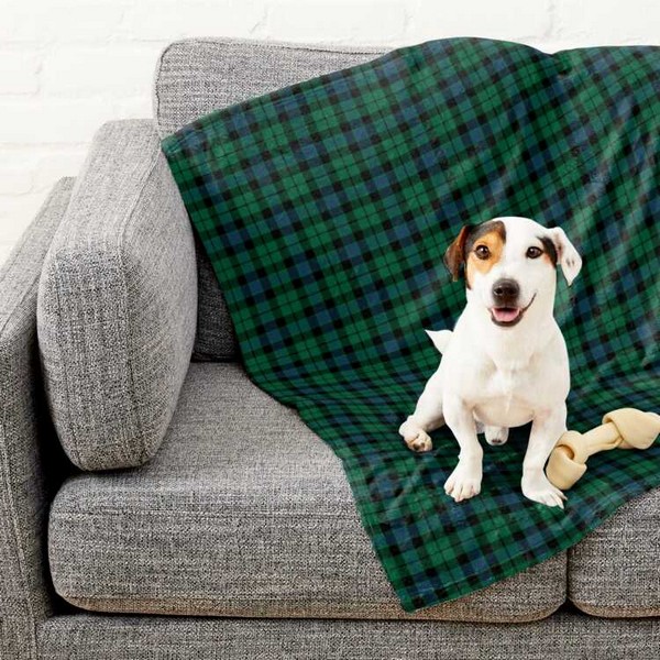 MacKay tartan pet blanket