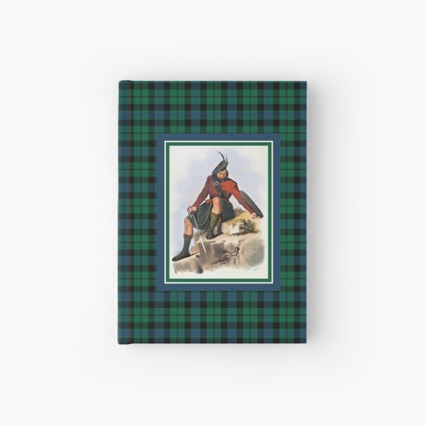 MacKay vintage portrait with tartan hardcover journal