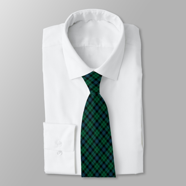MacKay tartan necktie