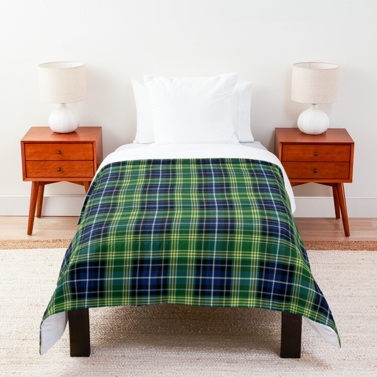 MacKellar tartan comforter