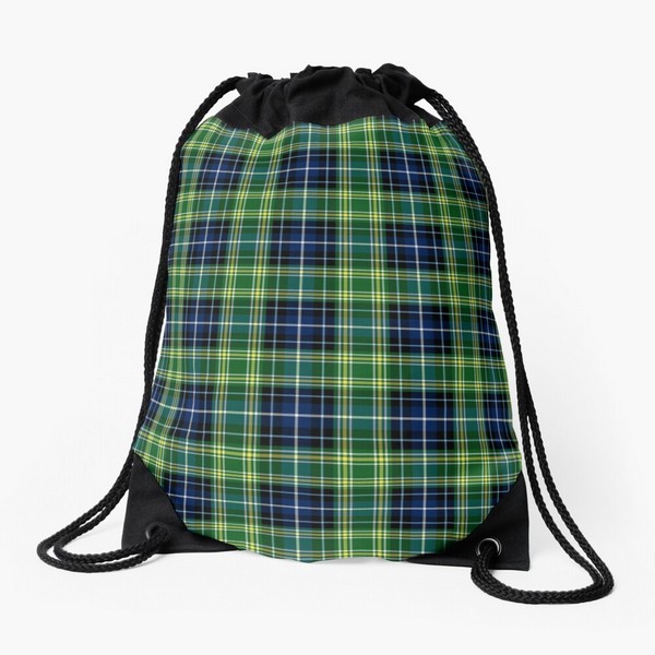 MacKellar tartan drawstring bag