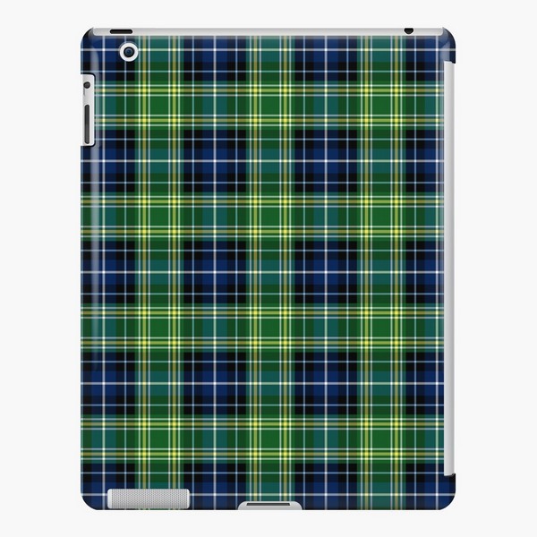 Clan MacKellar Tartan iPad Case