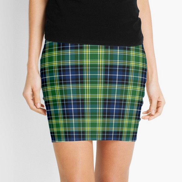 MacKellar tartan mini skirt