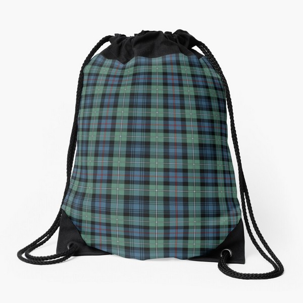Clan Mackenzie Ancient Tartan Cinch Bag