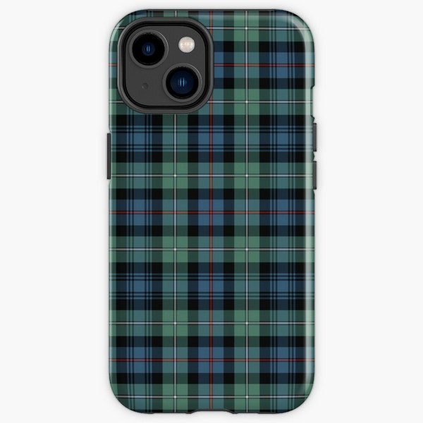 Mackenzie Ancient tartan iPhone case