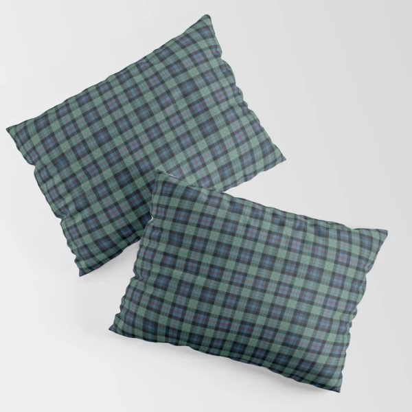 Mackenzie Ancient tartan pillow shams