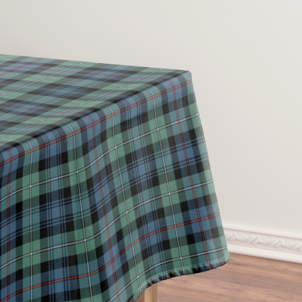 Mackenzie Ancient tartan tablecloth