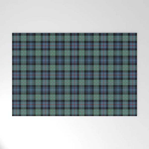 Mackenzie Ancient tartan welcome mat