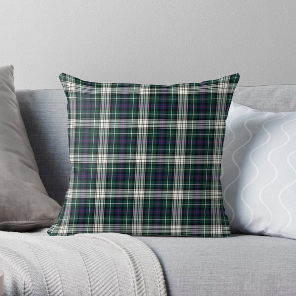 Mackenzie Dress tartan throw pillow