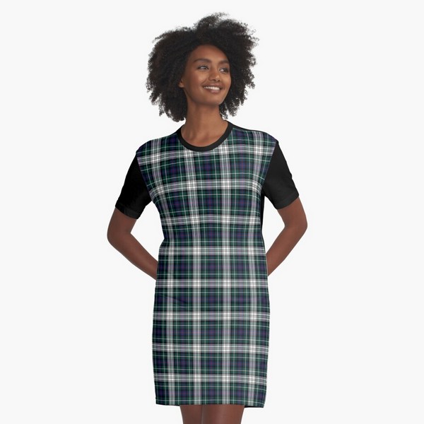 Mackenzie Dress tartan tee shirt dress