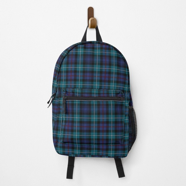 Mackenzie Modern tartan backpack