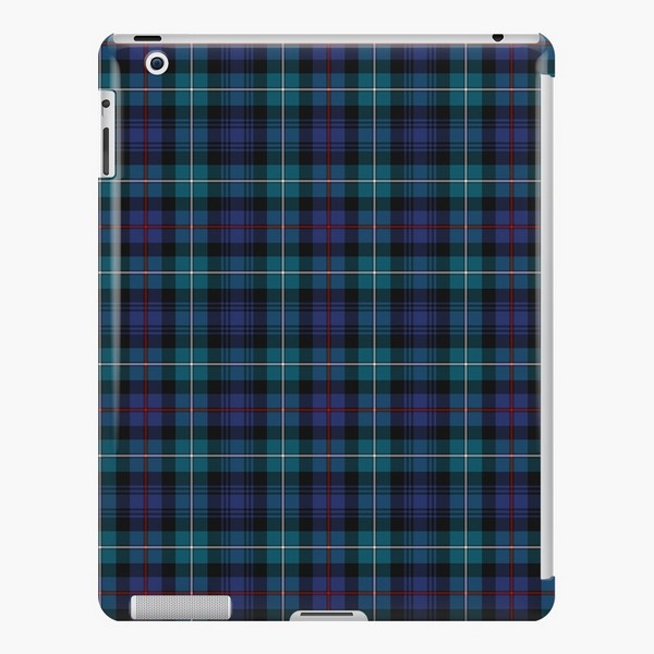Mackenzie Modern tartan iPad case