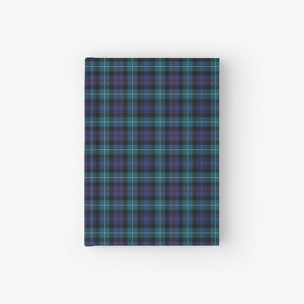 Mackenzie Modern tartan hardcover journal