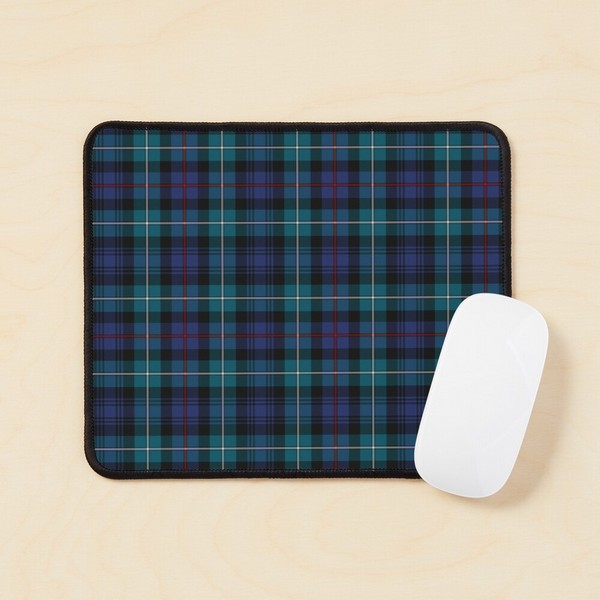 Mackenzie Modern tartan mouse pad