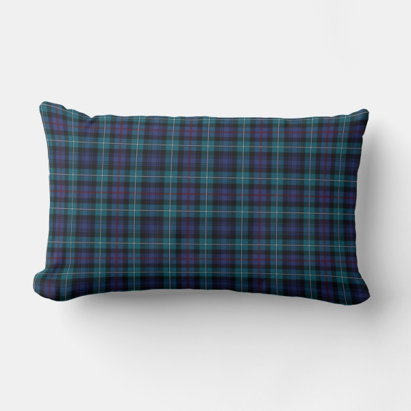 Clan Mackenzie Modern Tartan Pillow