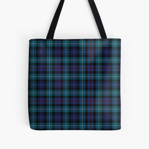 Clan Mackenzie Modern Tartan Tote Bag