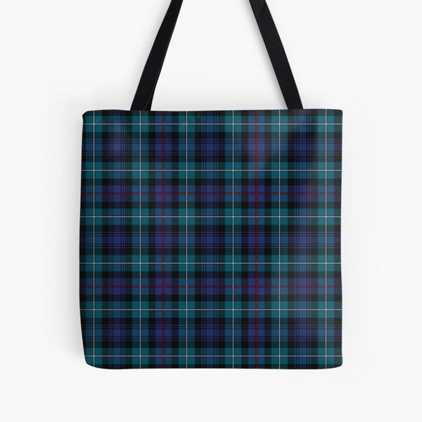 Mackenzie Modern tartan tote bag